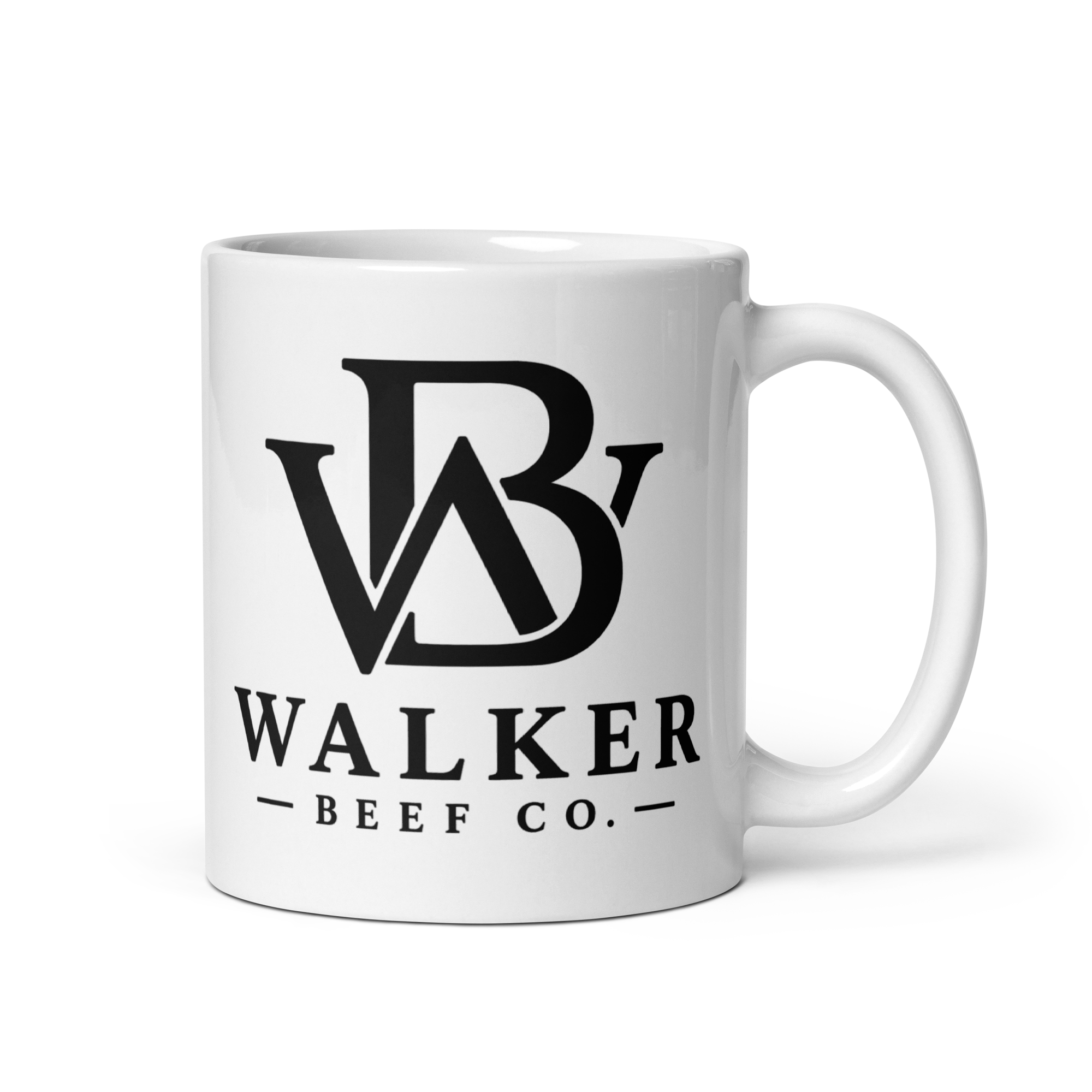 White Glossy Mug