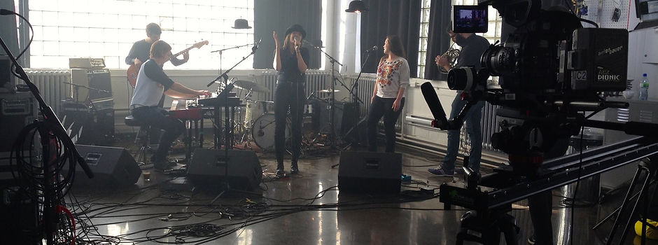 Music video shoot