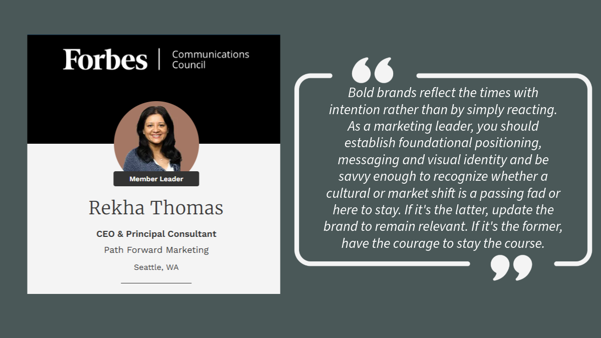 In marketing, you're often pulled in two directions: protecting the integrity of your brand while also staying responsive to changing conversations in the market. Marketing leaders explore strategies that help you navigate that balance with confidence.