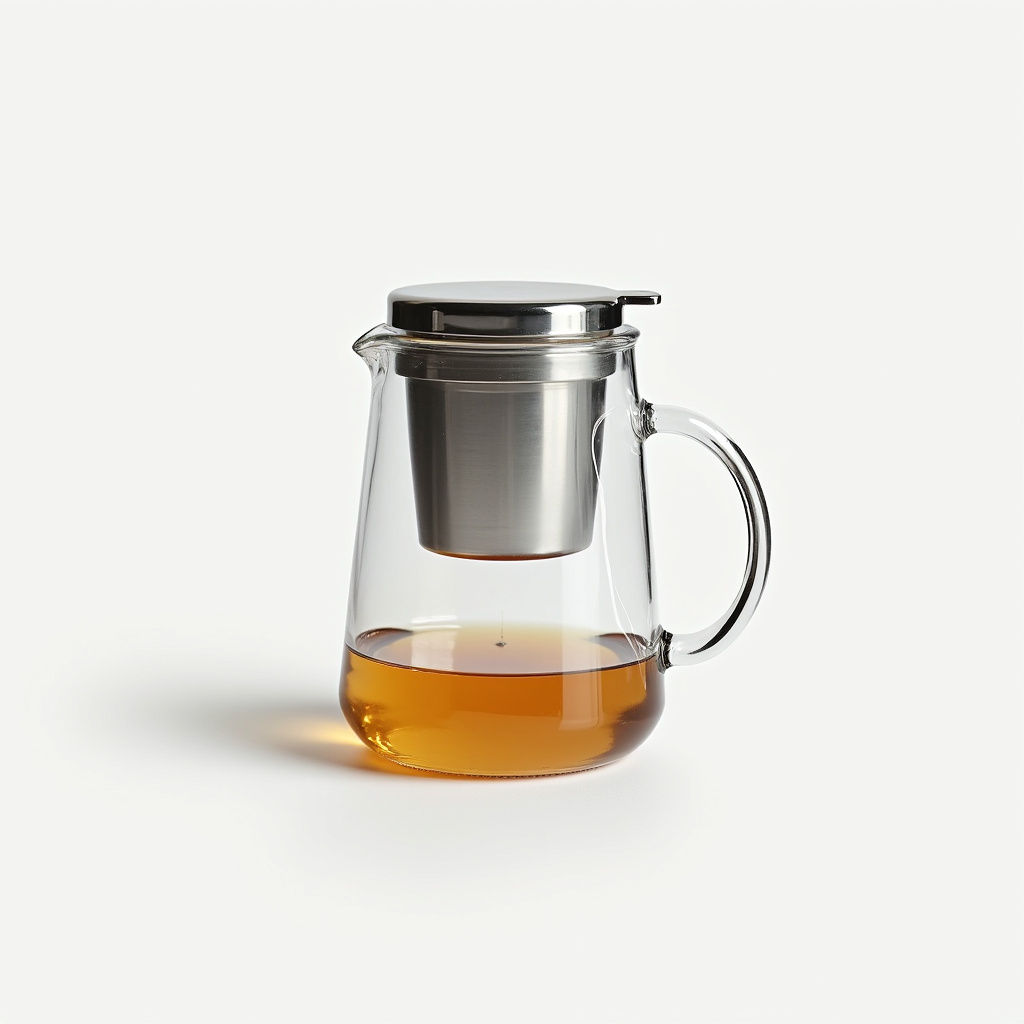 Glass Infuser Mug
