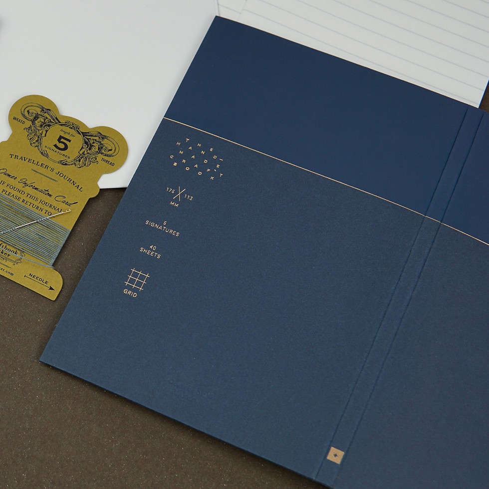Thumbnail: Traveller's Journal - Dark Blue