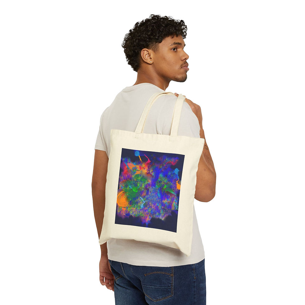 Thumbnail: Cotton Canvas Tote Bag