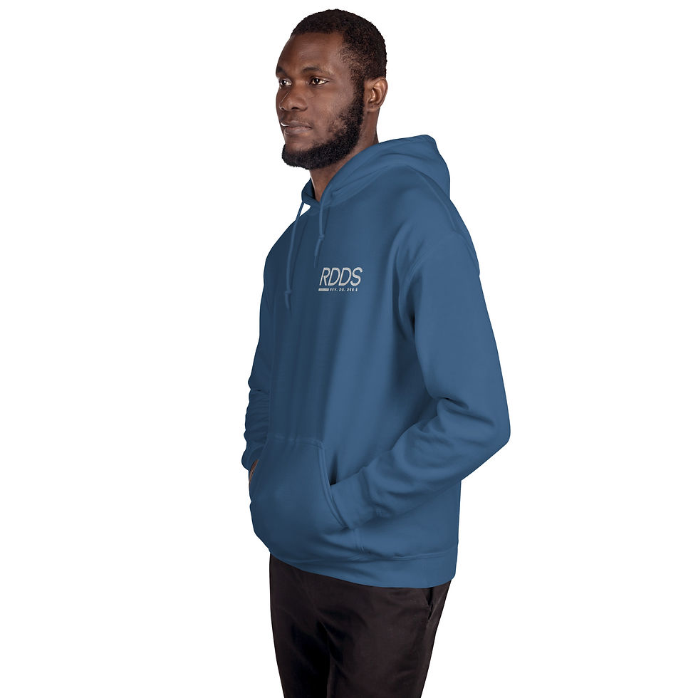 Thumbnail: Rev. Dr. Deb S Logo Unisex Hoodie - Dark