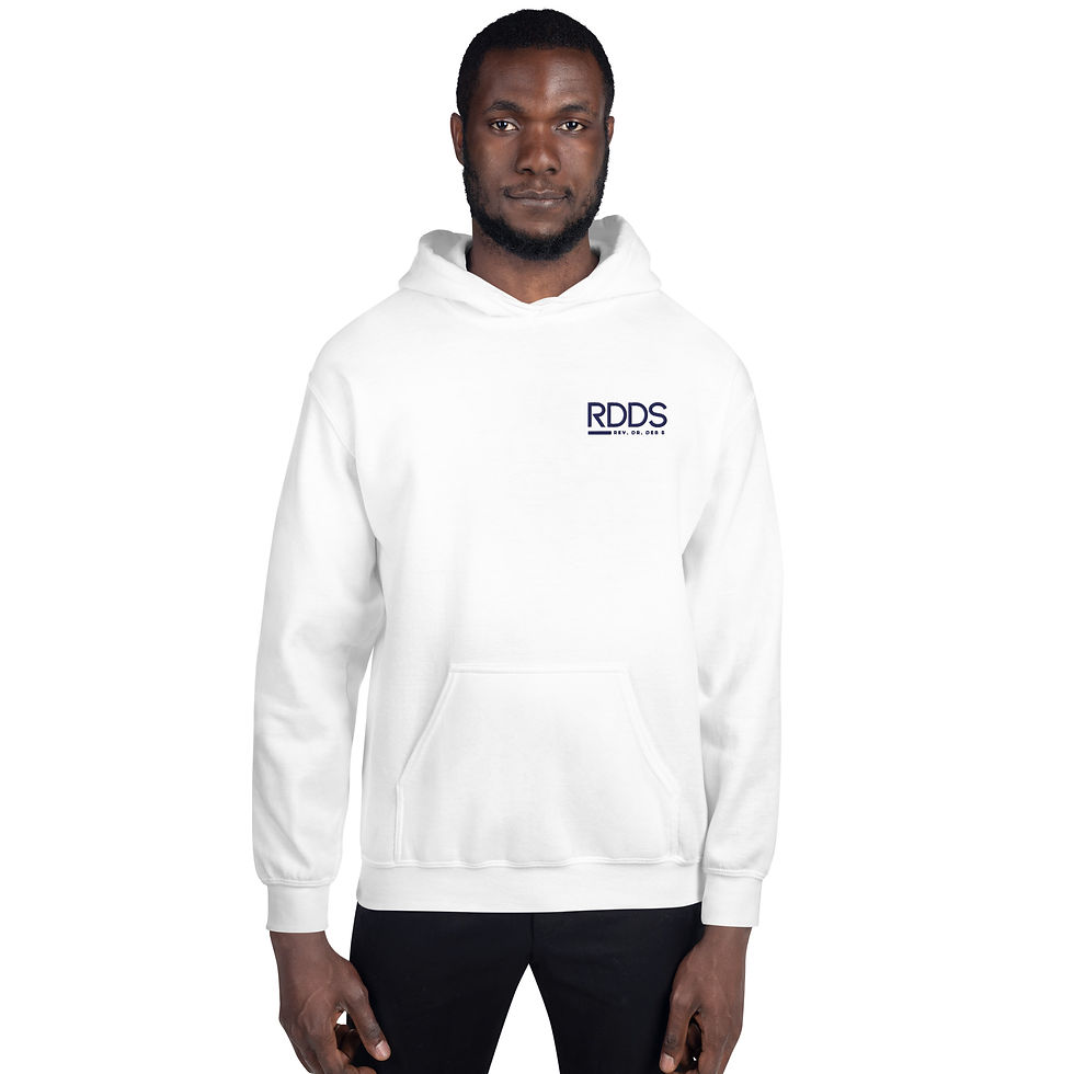 Thumbnail: Rev. Dr. Deb S. Logo Unisex Hoodie - Light