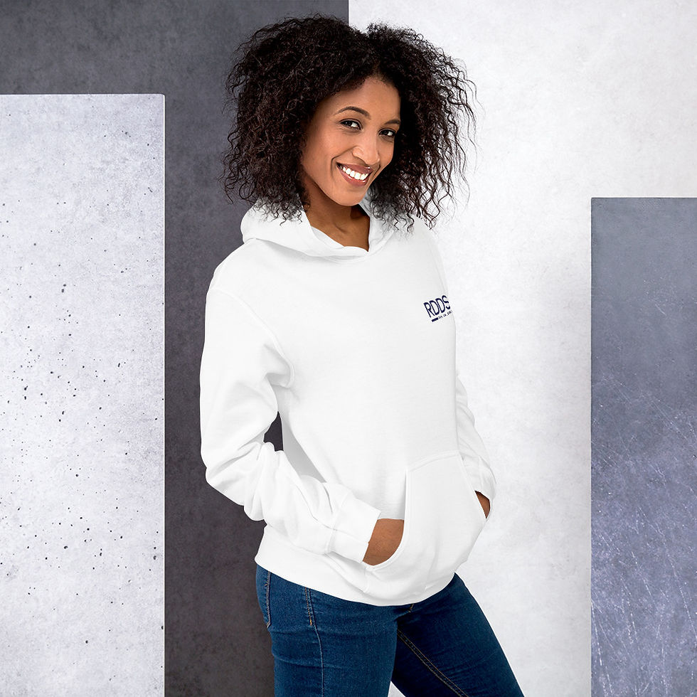 Thumbnail: Rev. Dr. Deb S. Logo Unisex Hoodie - Light