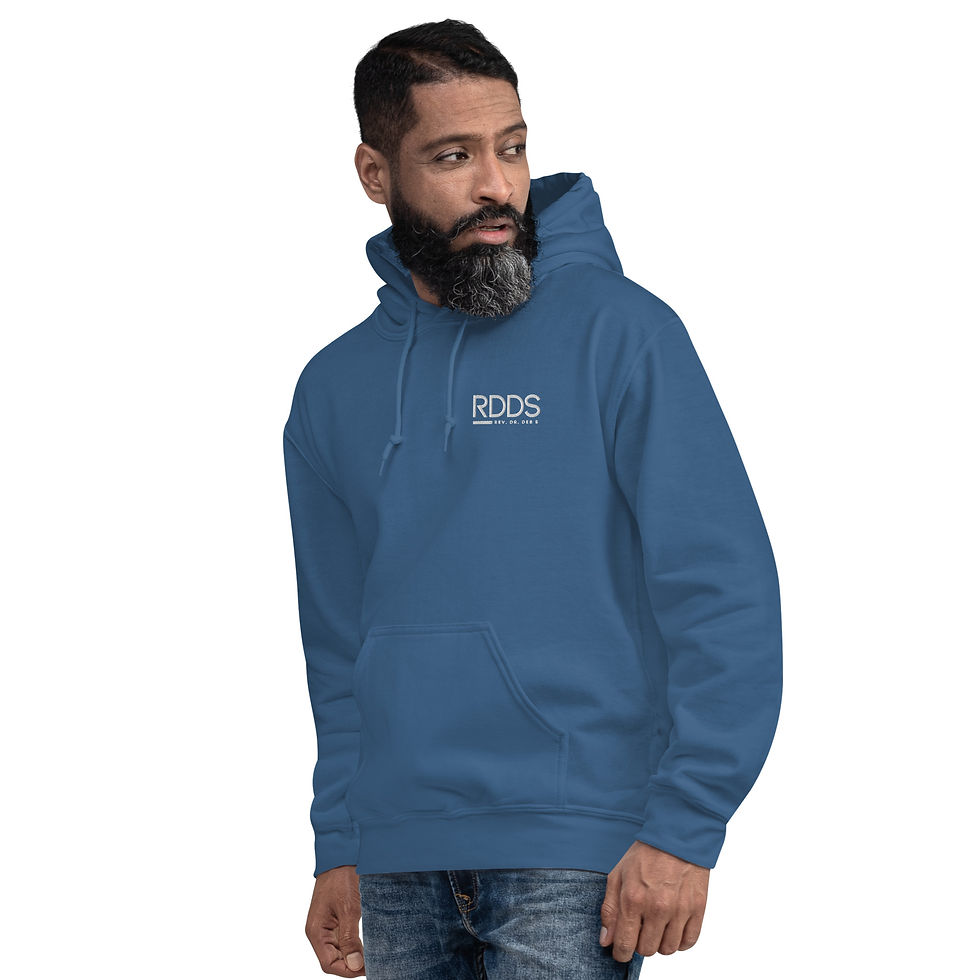 Thumbnail: Rev. Dr. Deb S Logo Unisex Hoodie - Dark