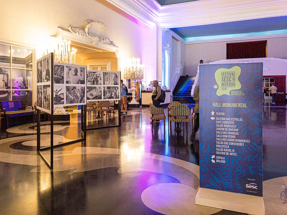 As imagens que me representam. Exposição no SESC.