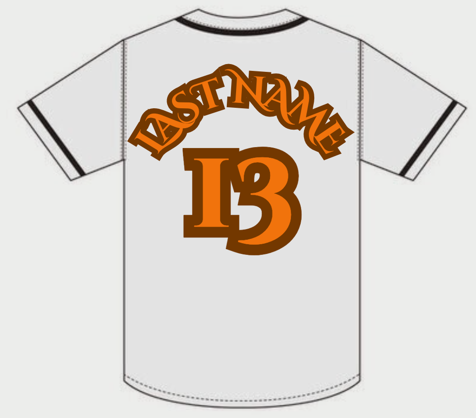 Women's Professional Baseball Project: Salem Witches Away Uniform (Back)