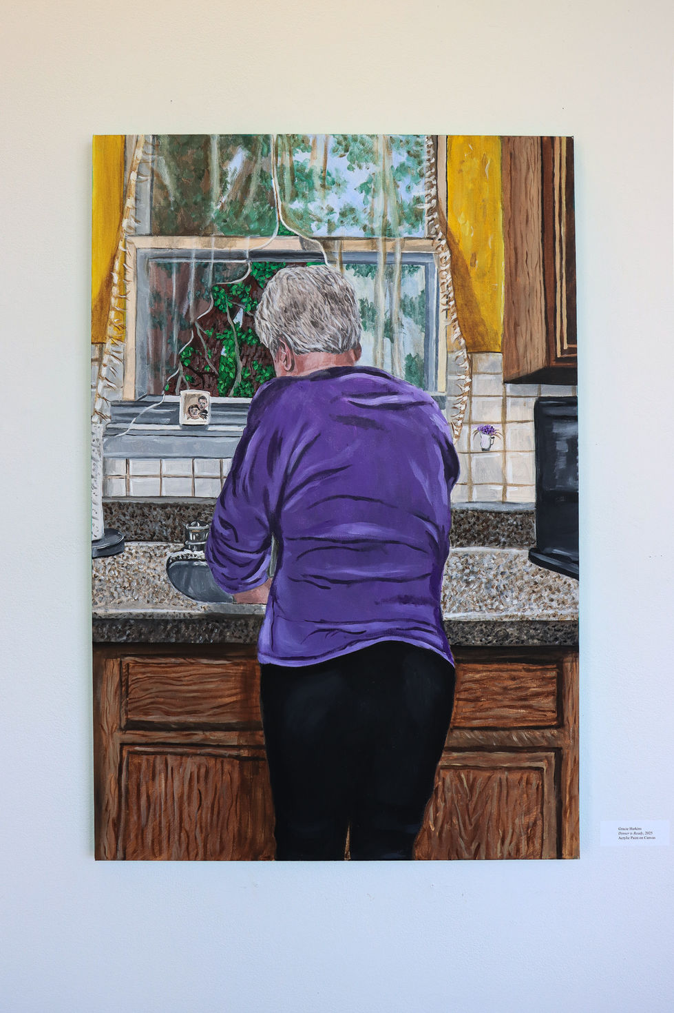 "Dinner is Ready", Acrylic Paint on Canvas, 24x36