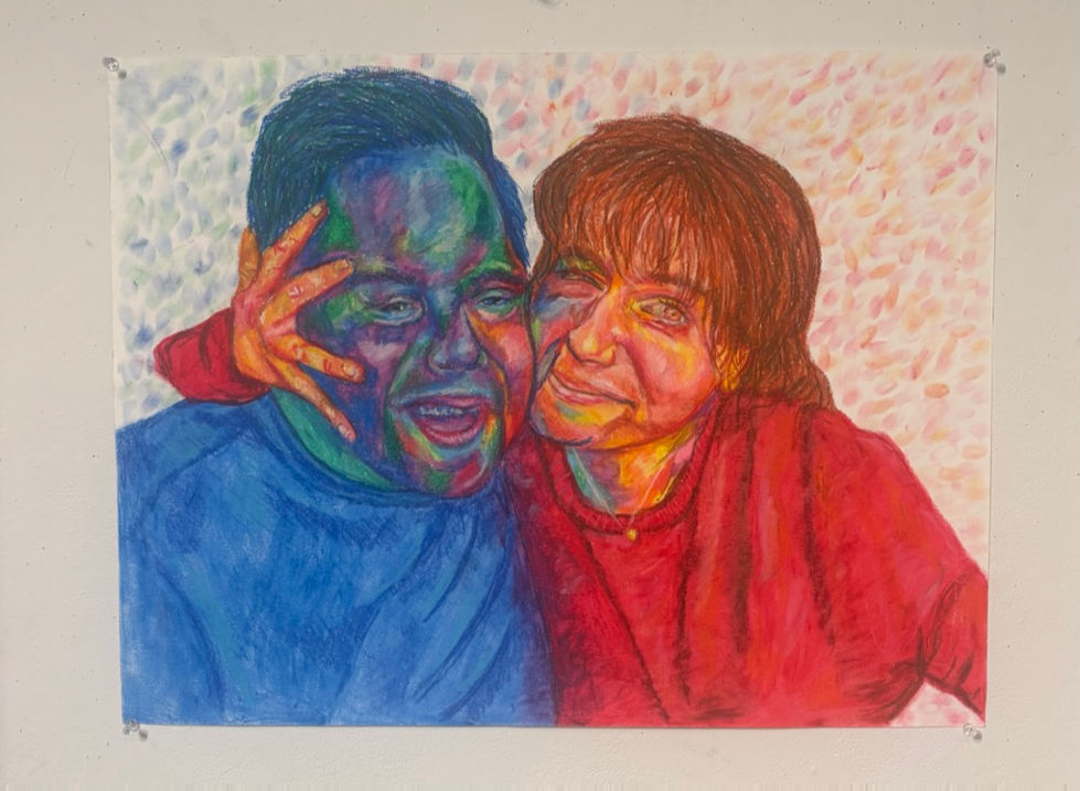 "Smushed"
16x20
Oil pastel on Multimedia Paper