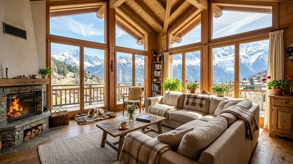 Photos Airbnb montagne : réussir des images lumineuses (guide pratique)