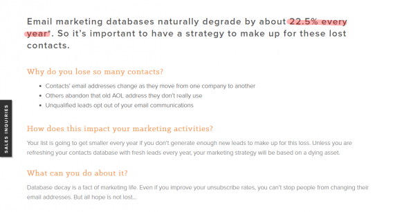 Email Marketing Data