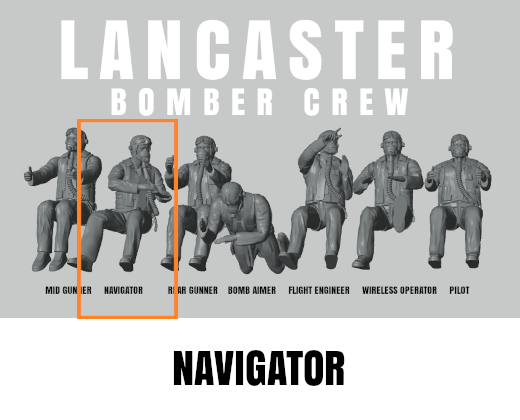 Thumbnail: 1:32 Scale Lancaster Bomber Crew