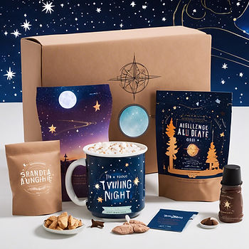 Star Gazing Date Idea Gift Basket