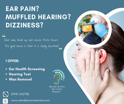 Ear Pain Muffled hearing