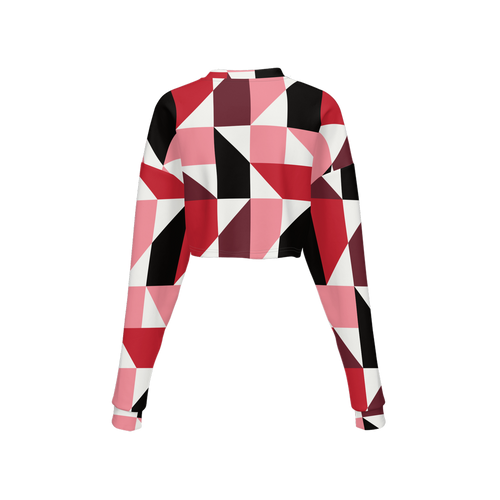 Women's Cropped Crewneck Sweater | 7 Lane Life