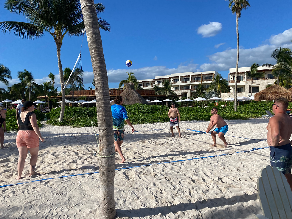 beach volleyball