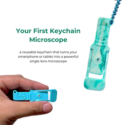 小物 Raymay Pocket Microscope Keychain Raymay Pocket Microscope Keychain