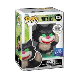 POP FUNKO DISNEY: VILLAINS -  1236 LUCIFER CARTOOMICS 2022 EXCL