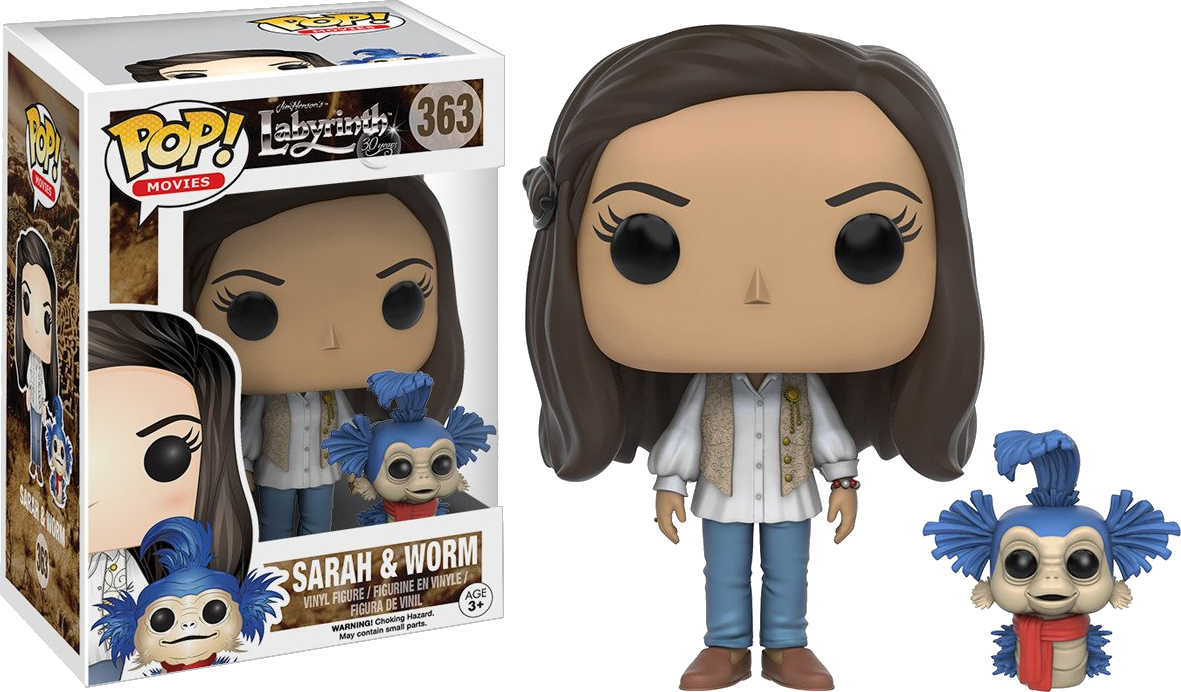 Funko POP! - Jim Henson's Labyrinth 363 - Sarah & Worm