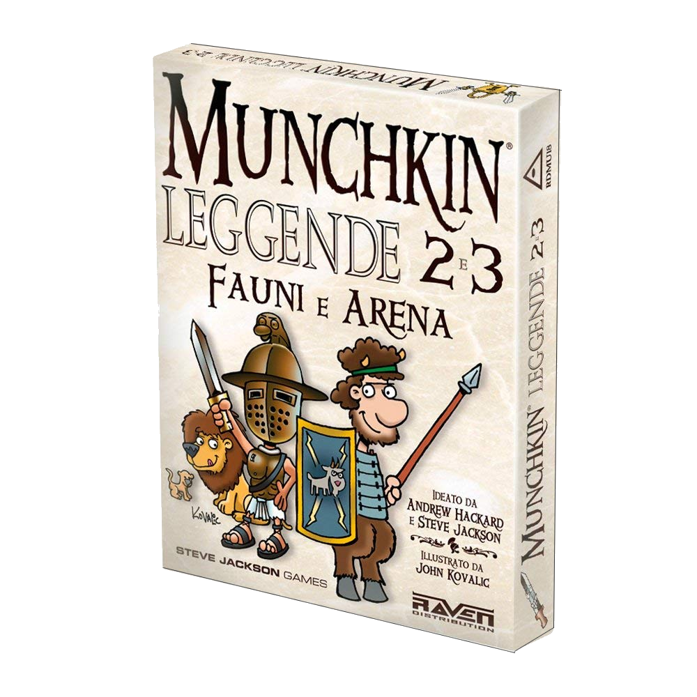 MUNCHKIN : LEGGENDE Esp 2 e 3 FAUNI e ARENA