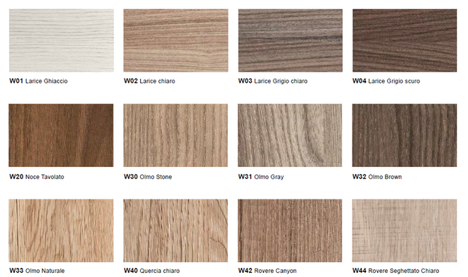 Wood Polymeric Door samples