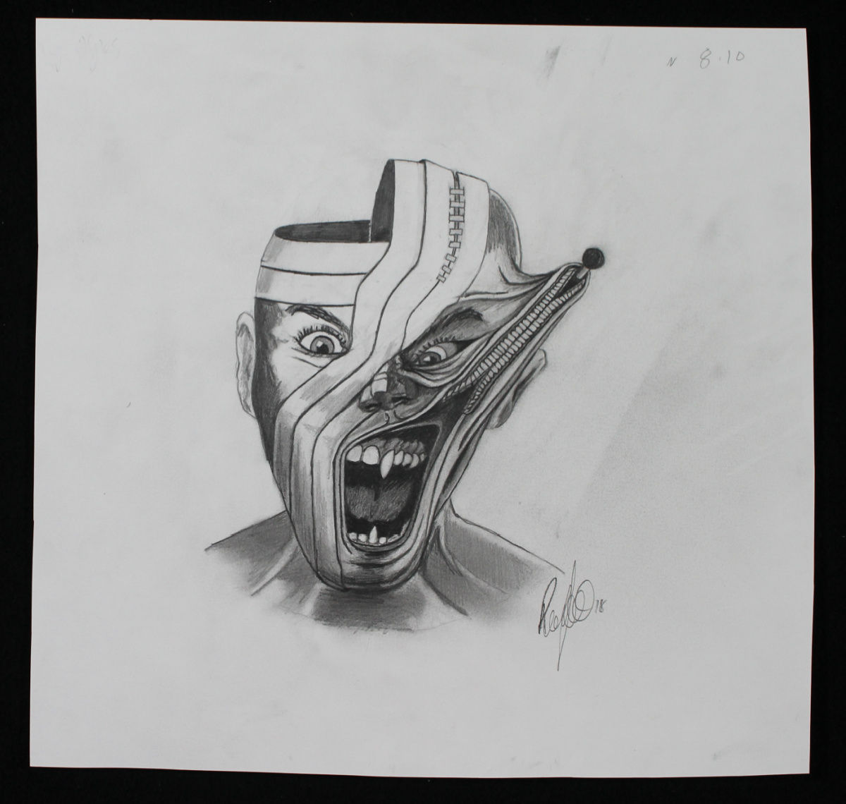 Original Sketch by Robb Scott (8"  x 10")