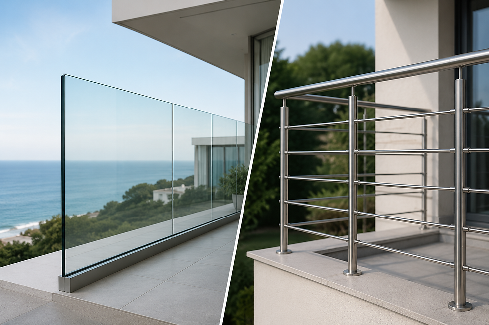 Railing vs Stainless