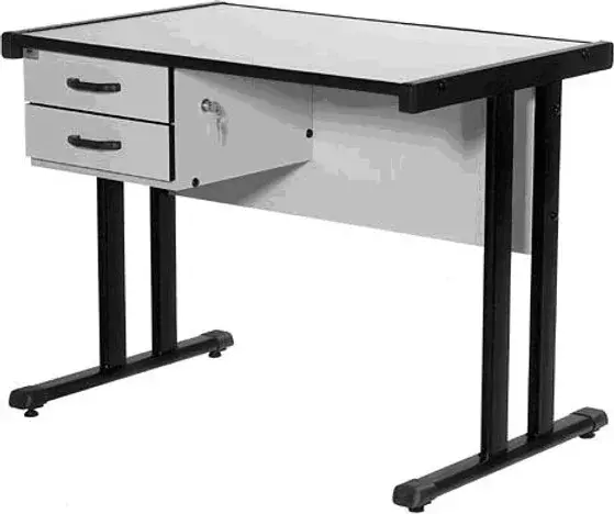 Mesa de 1,20 com duas gavetas