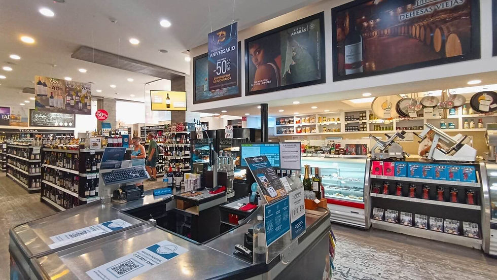 La Europea has a warm, inviting atmosphere, featuring a charming layout and attention to detail in its design.