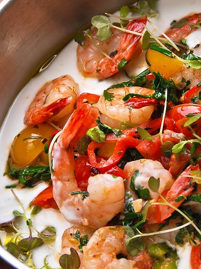 Plato de los mariscos