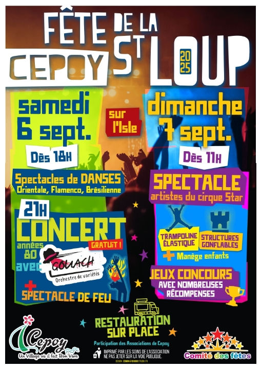 FÊTE DE LA ST LOUP À CEPOY