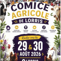 Comice Agricole de Lorris les 29 et 30 août 2026