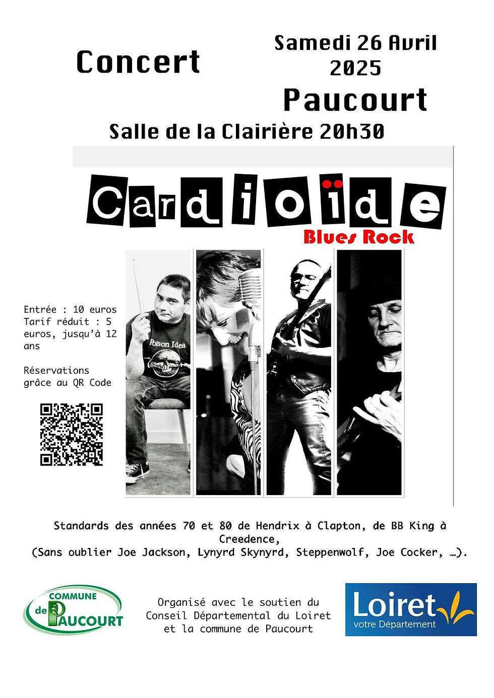 Concert Cardioïde Blues Rock