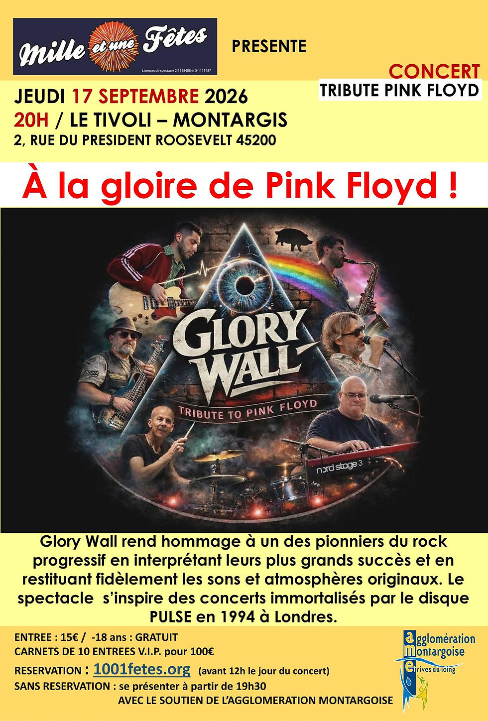 À la gloire de Pink Floyd !