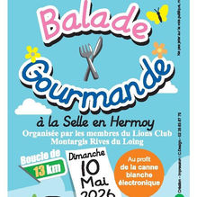 Balade Gourmande dimanche 10 mai 2026 à la Selle en Hermoy