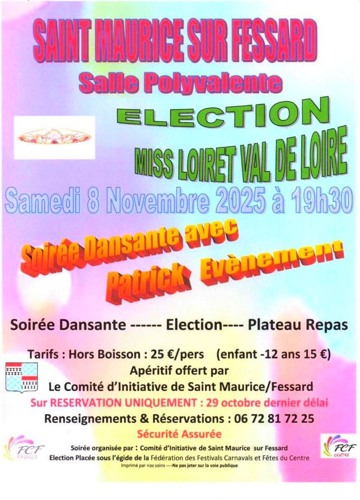 ÉLECTION DE MISS LOIRET VAL DE LOIRE