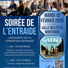 Soirée de l’Entraide le 10 février à Montargis