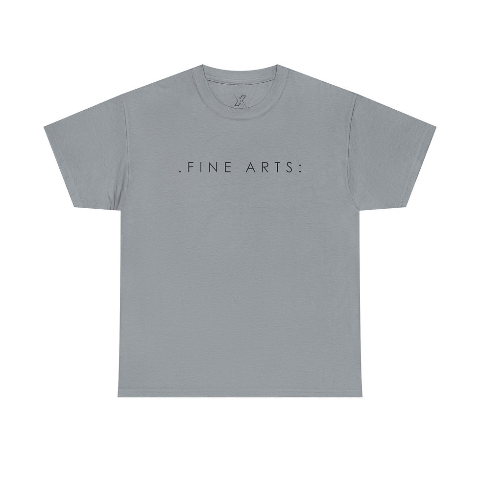 Thumbnail: .Fine Arts:™ Unisex Heavy Cotton Tee Grayscale Palette