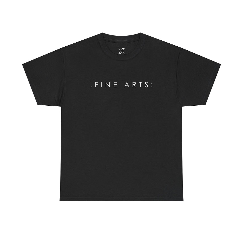 Thumbnail: .Fine Arts:™ Unisex Heavy Cotton Tee Grayscale Palette