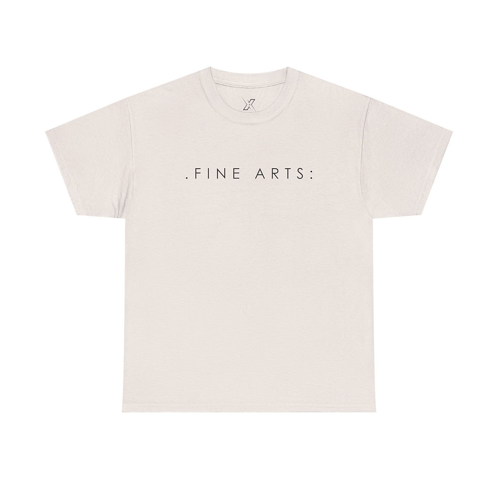 Thumbnail: .Fine Arts:™ Unisex Heavy Cotton Tee Grayscale Palette