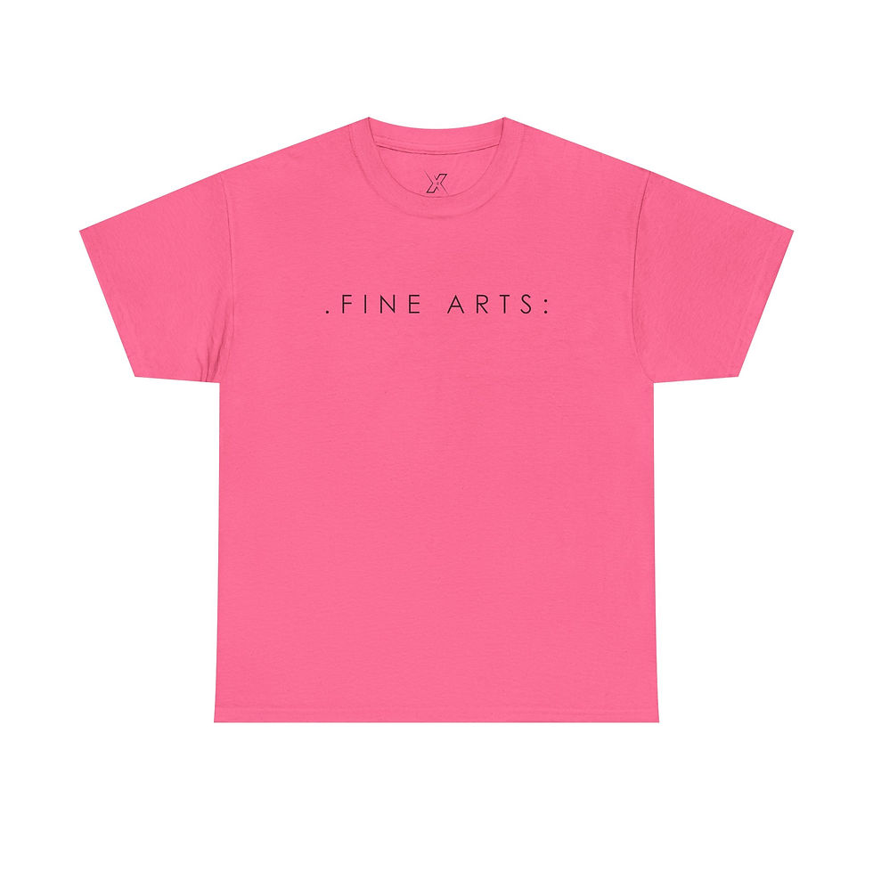 Thumbnail: .Fine Arts:™ Unisex Heavy Cotton Tee Pink Purple Palette