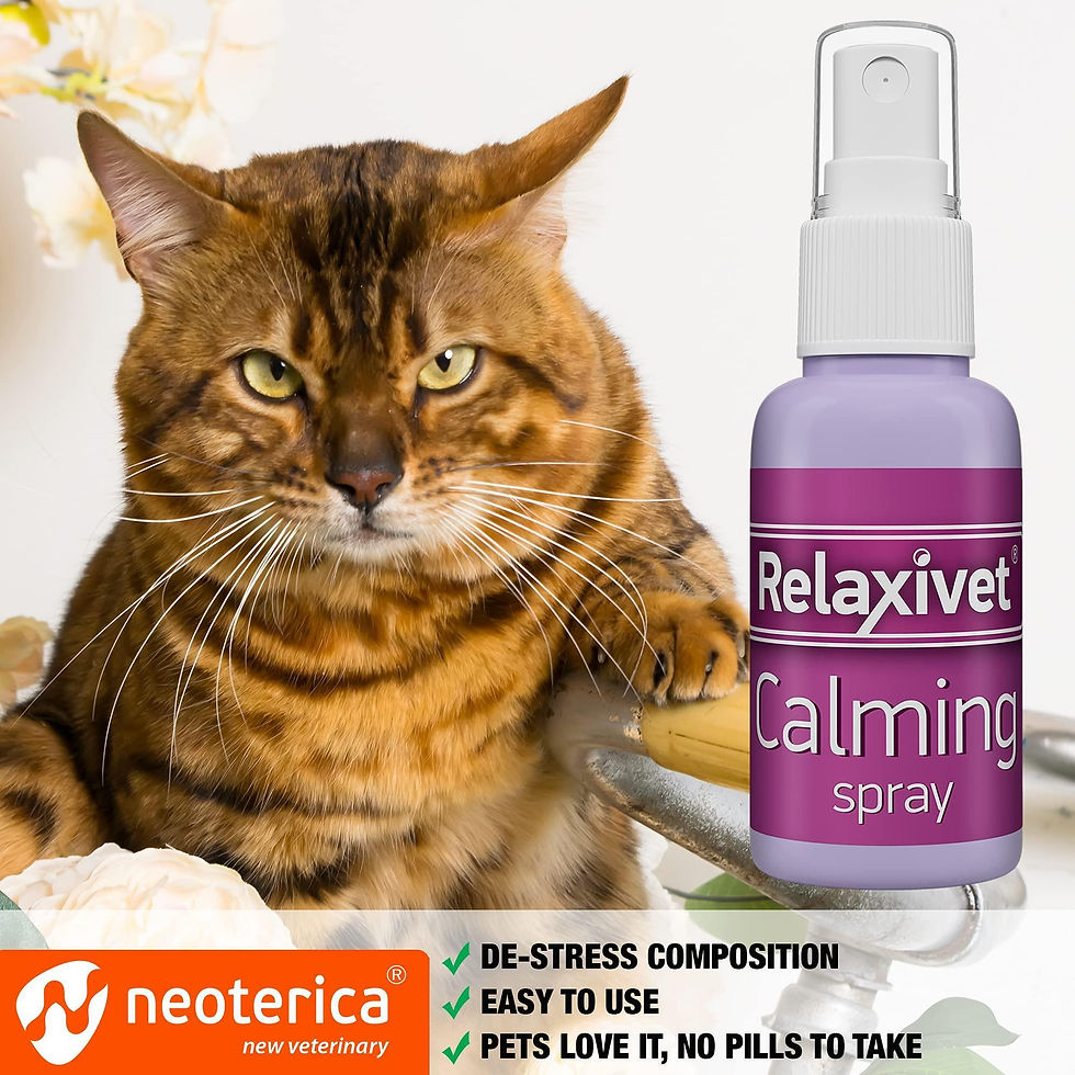 Thumbnail: Calming Pheromone Spray Scratch Repellent for Cats Reduce Stress During Travel