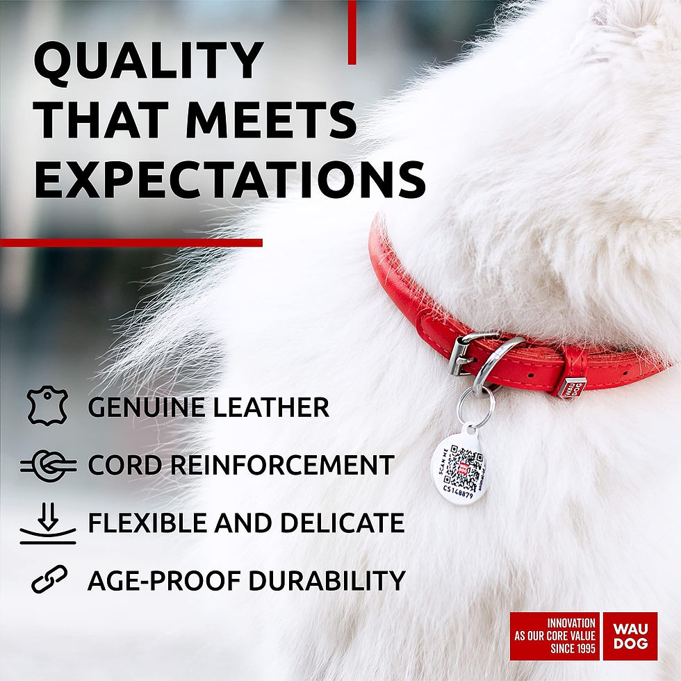 Thumbnail: Red Ultra Soft Rolled Leather Dog Collar for XSmall Dogs 1013 inch Neck