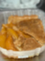 Peach cobbler