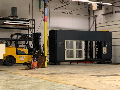 machinery moving