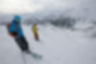 sky on snow