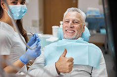 men with denture