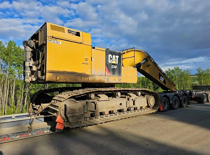 yellow cat heavy machine