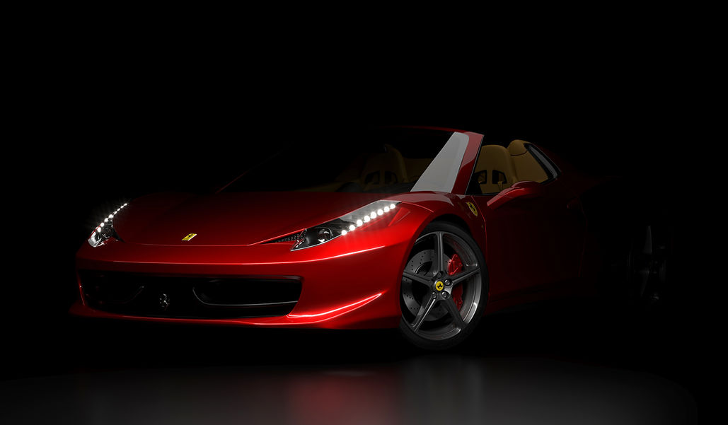 red spider ferrari